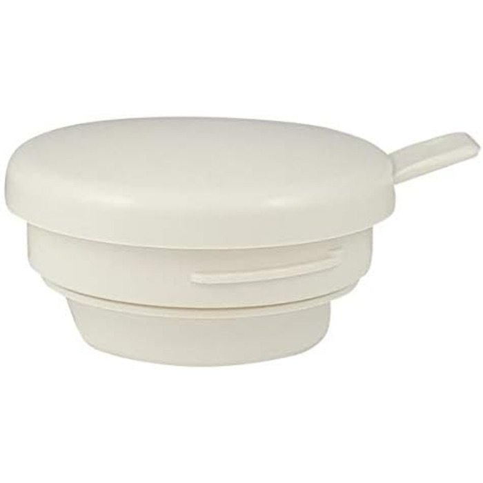 Термос Helios Mondo Push з нержавіючої сталі, 1.3 л, білий