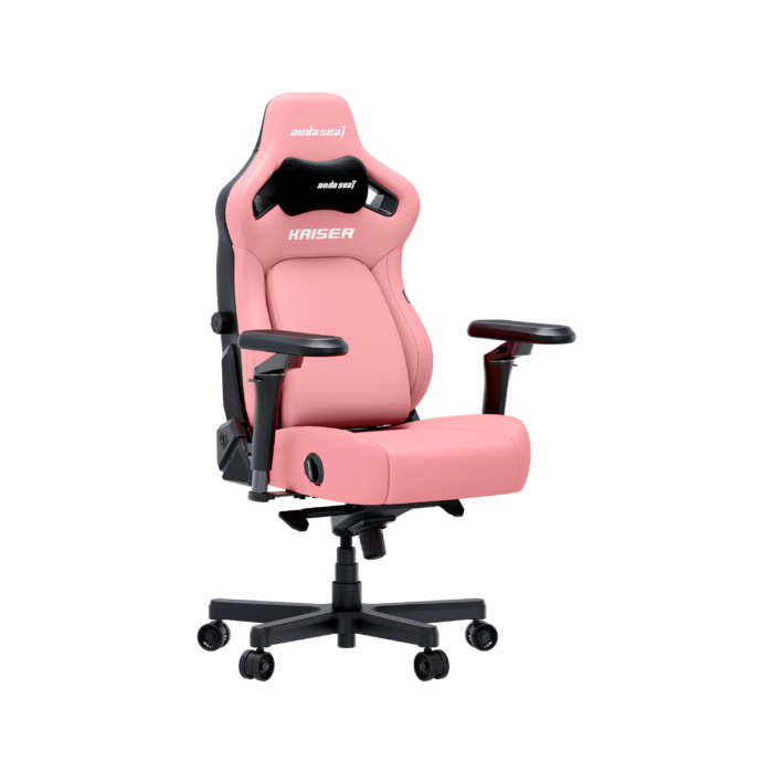 Крісло геймерське ігрове Anda Seat Kaiser 4 V2 Size XL Pink PVC