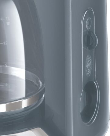 Набір Russell Hobbs Inspire Grey: тостер, чайник та кавоварка