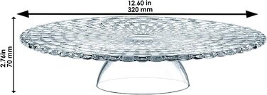 Nachtmann Tortenplatte Bossa Nova Ø 32 см, кришталеве скло, 99528 | Kuchenplatte з кришкою