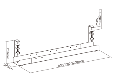 Органайзер для кабелів OfficePro CT770B