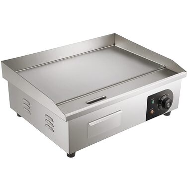 Електричний гриль VEVOR 54 x 30 см, 3000W, з регулюванням температури 50-300°C, для комерційного використання, легко чиститься