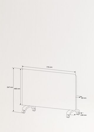 Електричний скляний конвектор CREATE/WARM CRYSTAL 2000W з WiFi, світлодіодним сенсорним екраном, 2 рівні (2000 Вт, пастельно-зелений)