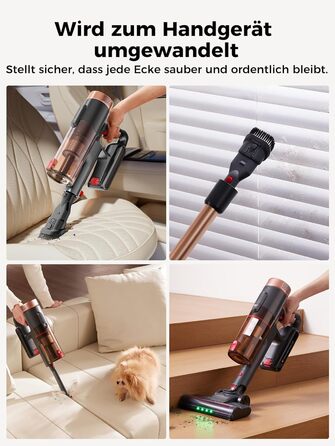 Бездротовий пилосос Proscenic P11 Ultra: потужний, легкий, з акумулятором 50 хв, сенсорний екран, анти-намотування, для дому та авто