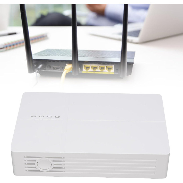 UPS FTVOGUE Mini - Джерело безперебійного живлення для роутера/модему з акумулятором 6000mAh, 2 роз'єми DC, захист від короткого замикання, для смартфонів/планшетів