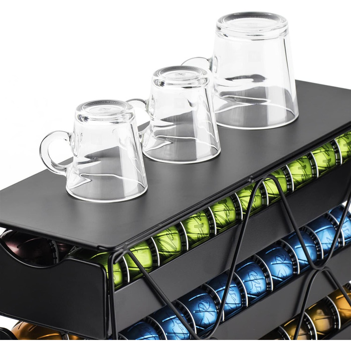 Організатор для капсул Nespresso Vertuo від Bagoo - 5-ярусна стійка для зберігання