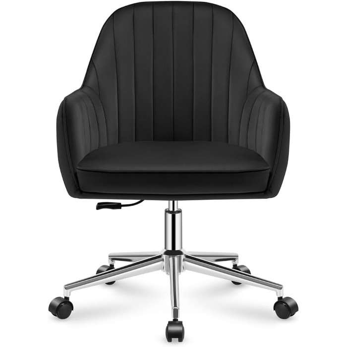 Крісло MARK ADLER Future 5.2 Black - офісне крісло з регулюванням висоти, чорне, для дому та офісу