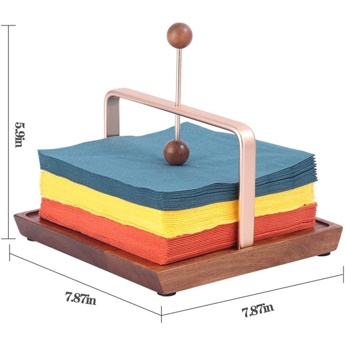 Сучасний тримач для серветок niciksty, тримач для серветок з нержавіючої сталі для столів, настільний окремо стоячий роздільник паперових рушників, для дому, кухні, обіднього столу, бару, заходів у приміщенні та на відкритому повітрі (унікальний)