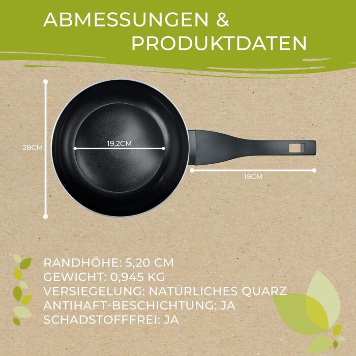 Сковорода Berndes b.Green Alu Recycled Induction, 100 перероблені бляшанки для напоїв, 28 см