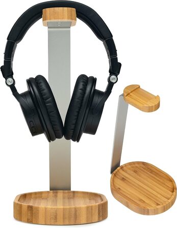 Підставка для навушників Knox Gear з дерева, бамбукова коричнева