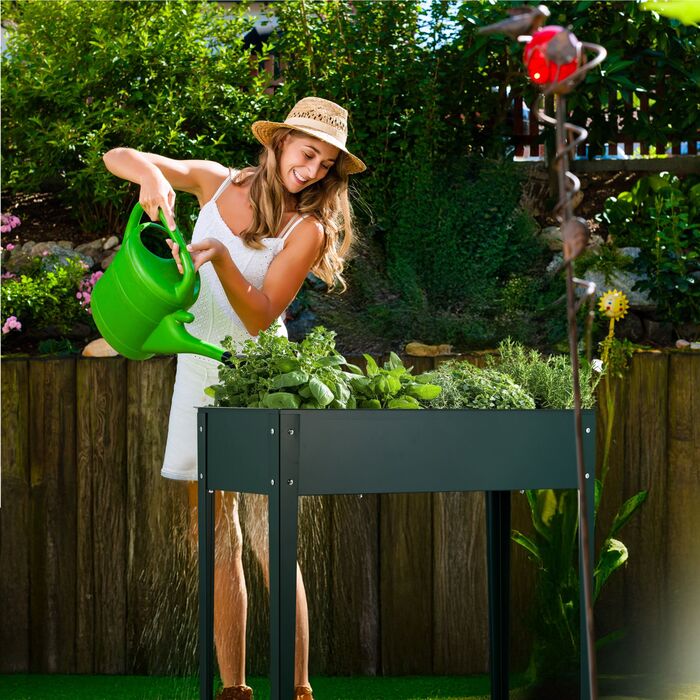 Relaxdays Металевий Підвищений Грядок