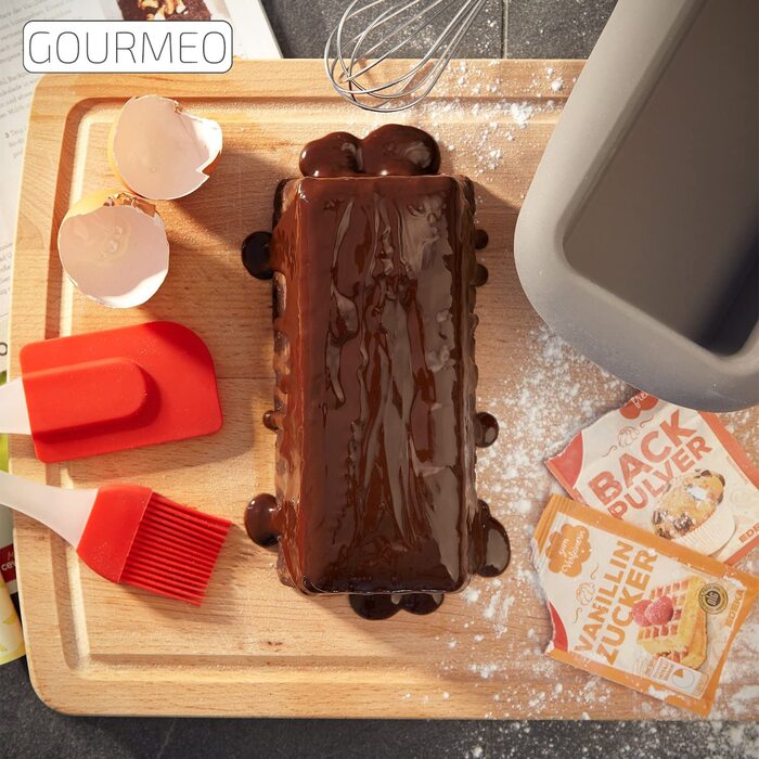 Силіконова форма для випічки GOURMEO - для тортів і хліба-з антипригарним покриттям, довжина 30 см