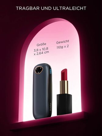 Електричні нагрівачі для рук Funme® 2 шт. 10000mAh Powerbank, USB, 60°C, для жінок, Outdoor, OT95 Waffengold