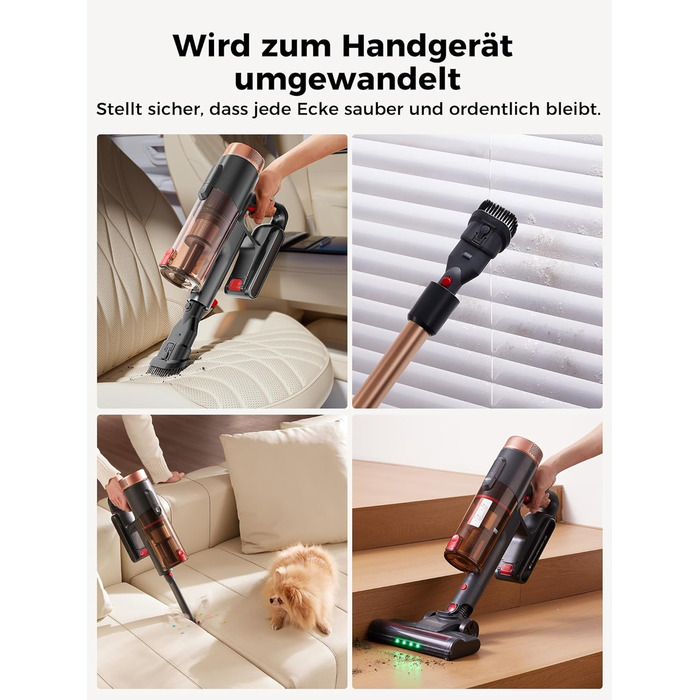 Бездротовий пилосос Proscenic P11 Ultra: потужний, легкий, з акумулятором 50 хв, сенсорний екран, анти-намотування, для дому та авто