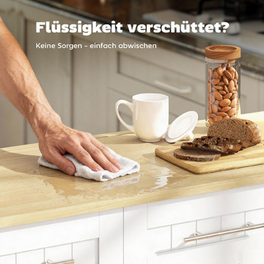 Мобільний кухонний острівець з розширюваною поверхнею, шафки, ящики, тримач для рушників, кухонна візок з МДФ, білий