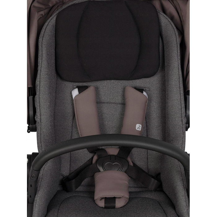 Дитячий прогулянковий візок Euro-Cart Crox, рожевий, з реверсивним сидінням, 0-22 кг