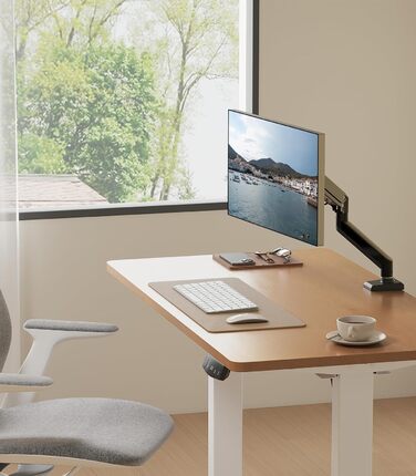 Кріплення для монітора OffiGo: підходить для моніторів 15-32 дюймів, вантажопідйомність до 9 кг, VESA 75/100 мм, чорний