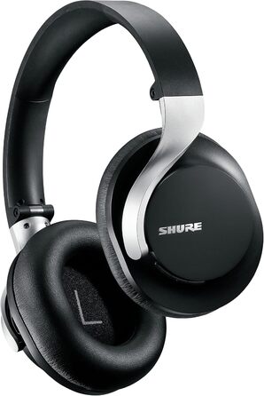 Бездротові Bluetooth-навушники Shure AONIC 40, шумозаглушення, мікрофон, акумулятор 25 год, iOS/Android, чорний