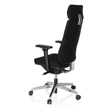 Офісне крісло MOVE-TEC PRO 3D, тканина, чорний колір / чорний колір, hjh OFFICE