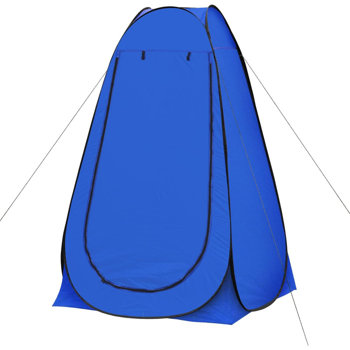 Намет для туалету TUKAILAI для кемпінгу, душовий намет, Pop-Up, 150x150x190 см, блакитний