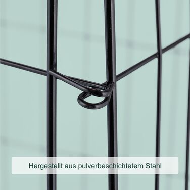 Набір з 2 компостерів Relaxdays з металу та ґраткою для дна