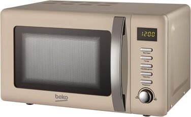 Мікрохвильова піч Beko MOC20200C Solo Retro 20 л 800 Вт Крем