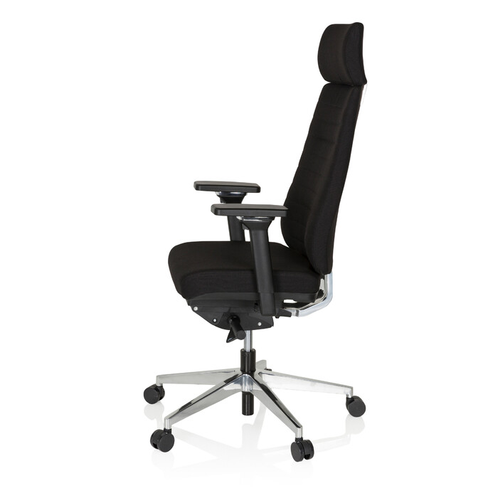 Офісне крісло MOVE-TEC PRO 3D, тканина, чорний колір / чорний колір, hjh OFFICE