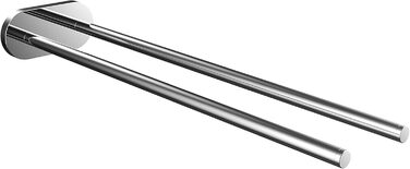 Тримач для рушників Emco Round 2-х секційний настінний, металевий, хром