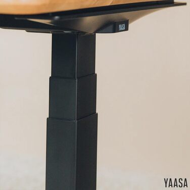 Рамка Yaasa Frame S для столу, регулювання висоти, USB-порт, 2-х рівневий телескопічний механізм, блокування клавішами (білий)