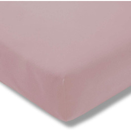 Тонкий трикотаж ESTELLA Рожевий 70x140 см підходить для матраців 70 см (ширина) x 140 см (довжина) Сушіння в сушильній машині безпечне та незалізне 100 бавовна