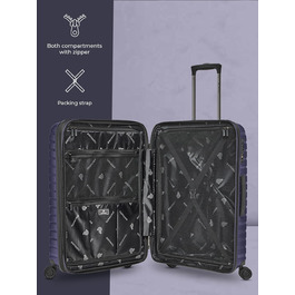 розмір: валіза m (66 см), розширювана