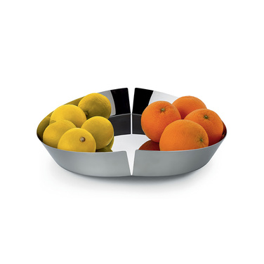 Миска для фруктів 30x7x31,5 см металева Broken bowl Alessi