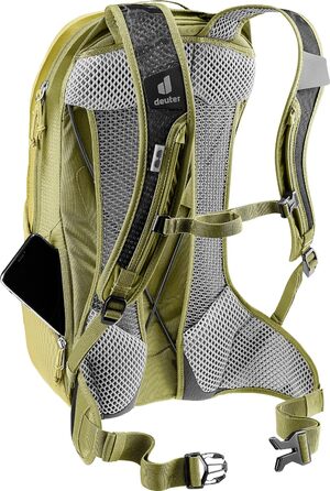 Велосипедний рюкзак deuter Unisex Race Air 10 (1 упаковка) (10 л, липа-кактус)