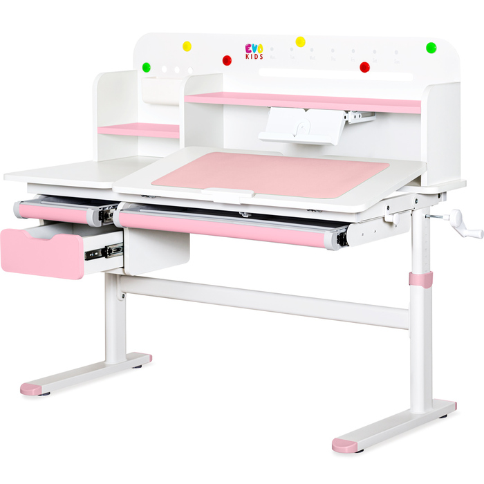 Дитячий стіл Evo-kids TH-360 Pink (арт. TH-360 WG/PN Plus)