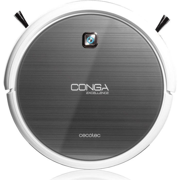 Робот-пилосос Cecotec Conga 4-в-1: миє, пилососить, віде, тиха робота, програмування 24/7, 5 режимів прибирання