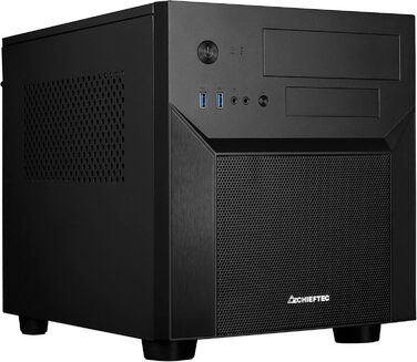 Корпус Chieftec GEH MIDI Cube CI-02B-OP, чорний, 2xUSB3.0, 1xUSB2.0