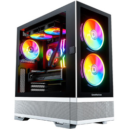 Ігровий корпус GameMachines Element Snow Edition ATX з 3 A-RGB вентиляторами