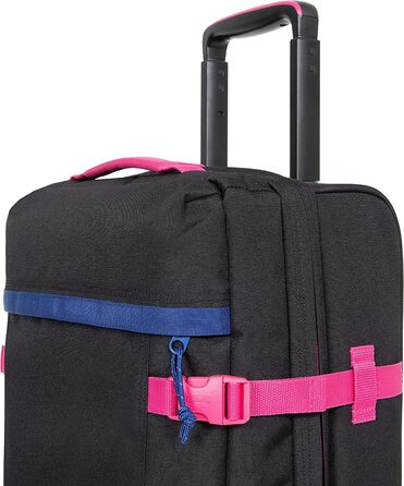 Футляр Eastpak Tranverz S, 51 см, 42 л, (Чорний) (контрастний темно-синій)