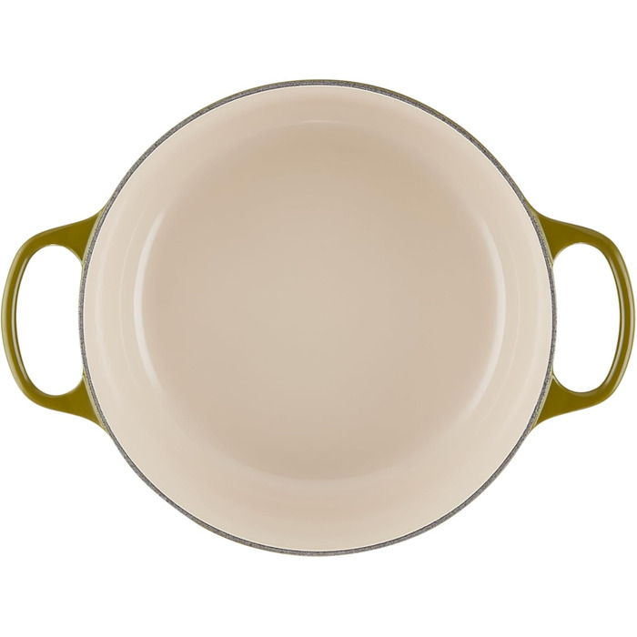 Le Creuset Signature Чавунний жаровня з кришкою, Ø 26 см, 4.2 л, Ocean (Leaf It to Me)