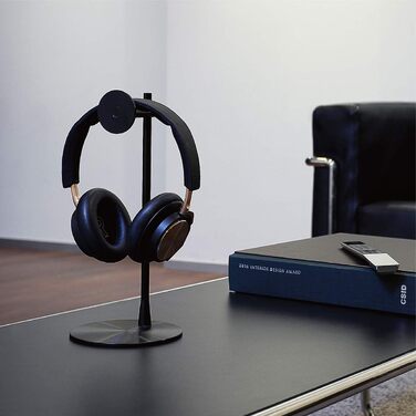 Підставка для навушників Just Mobile Avant - стильний стійкий тримач з алюмінію (чорний)