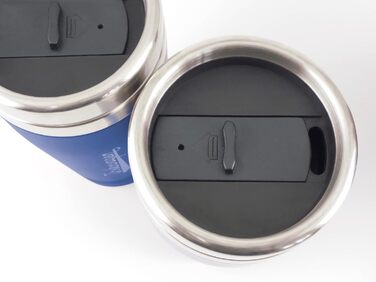 Термокружка BRISA VW Collection Volkswagen GTI, 450 мл, чорна, з подвійними стінками