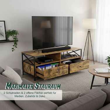 Тумба під телевізор Relaxdays з висувними ящиками