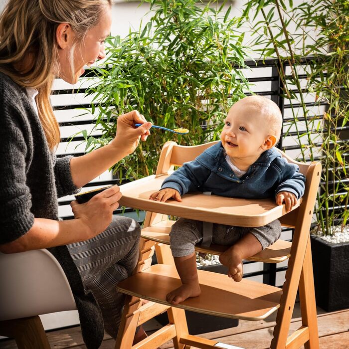 Дитячий стільчик Hauck Alpha Move Newborn Set - регульований, з підставкою для новонароджених та піднос