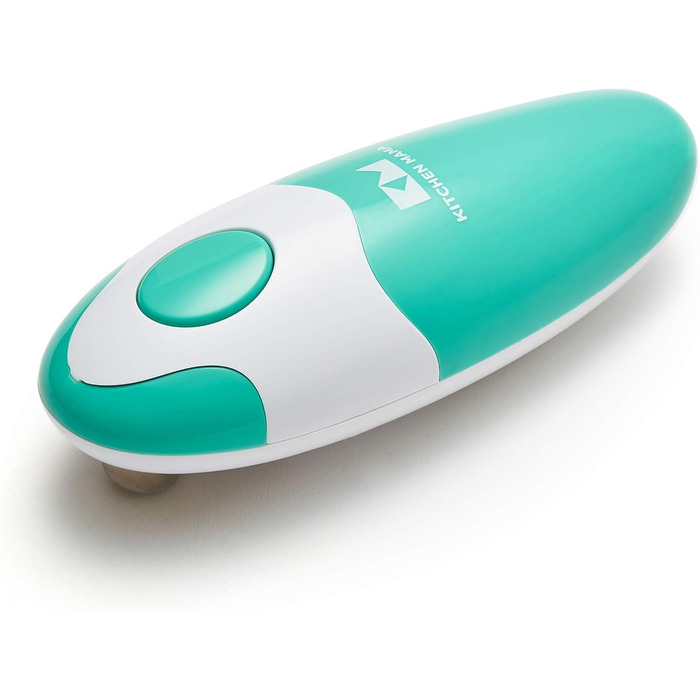 Електричний відкривачка для консервів Kitchen Mama Auto 2.0: автоматичний, бездротовий, з гладкою кромкою, безпечний для продуктів харчування