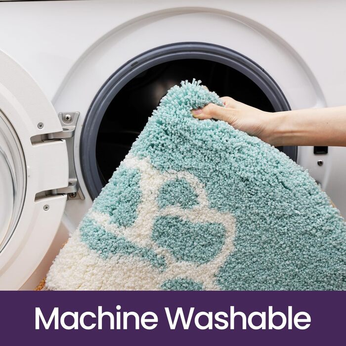 Килимок для ванної кімнати DEXI Ovale Beige, 61 x 110 см, з антиковзким покриттям та малюнком 'Морські зірки'