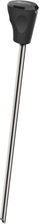 Кавомашина Melitta Caffeo Barista T Smart F831-101, автоматична, з управлінням через смартфон, One Touch, срібляста, з насадкою для молока, нержавіюча сталь, чорна