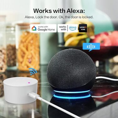 Додаток, Автоблокування, Alexa/Google, Відбиток пальця, Сірий, 30, Keypad Pro, Wi-Fi