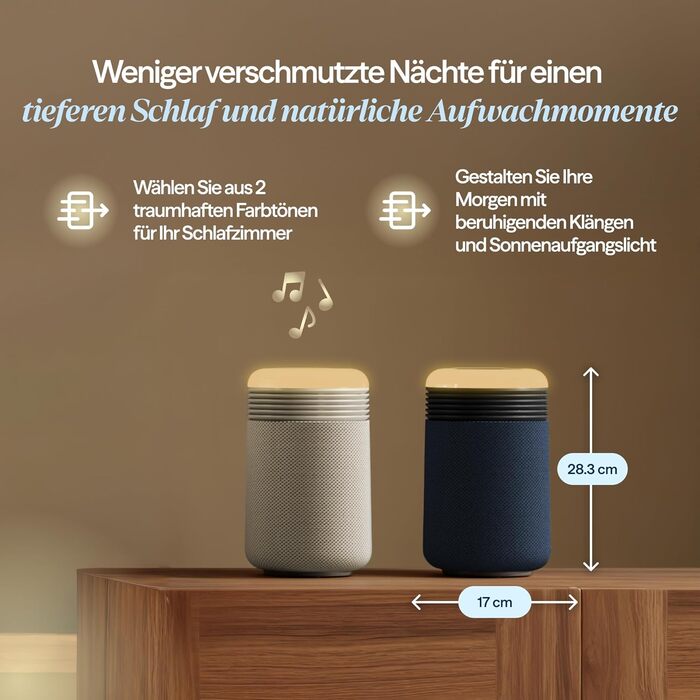 Повітряний фільтр Blueair Mini Restful для дому, спальні, дитячої кімнати: тихий, смарт, HEPASilent, проти пилу, алергенів, тварин, диму, плісняви