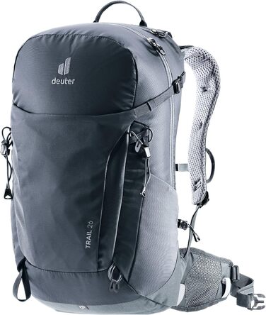 Туристичний рюкзак deuter Unisex Trail 26 (26 л, чорно-графітовий, одномісний)
