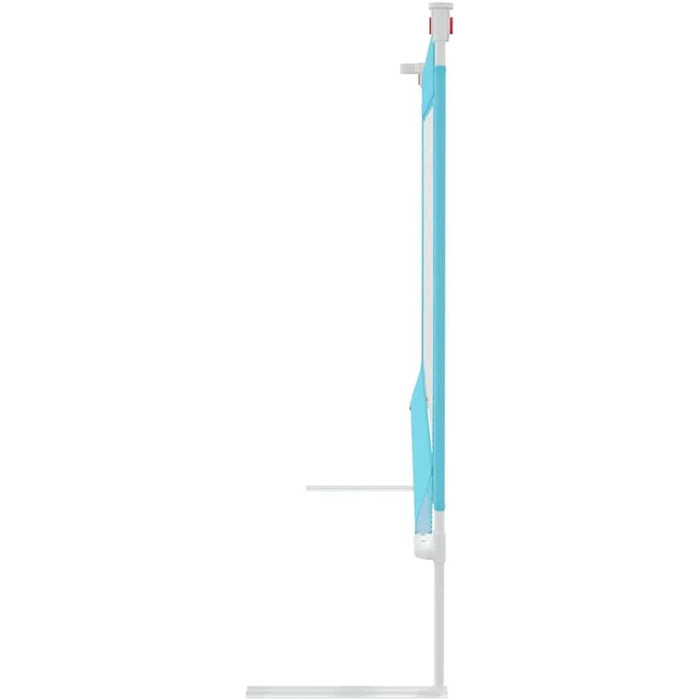 Бортик для ліжка дитячого vidaXL 200x25 см, синій, тканинний захист від випадання для малюків та дітей